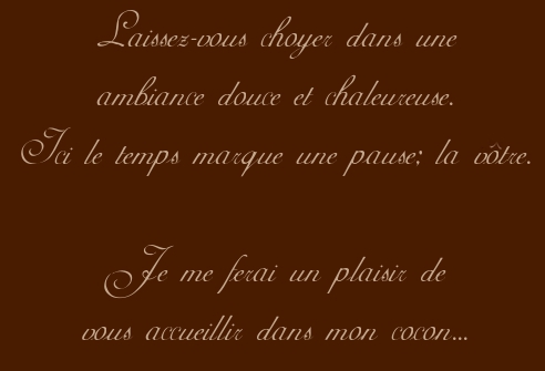 laissez vous choyer